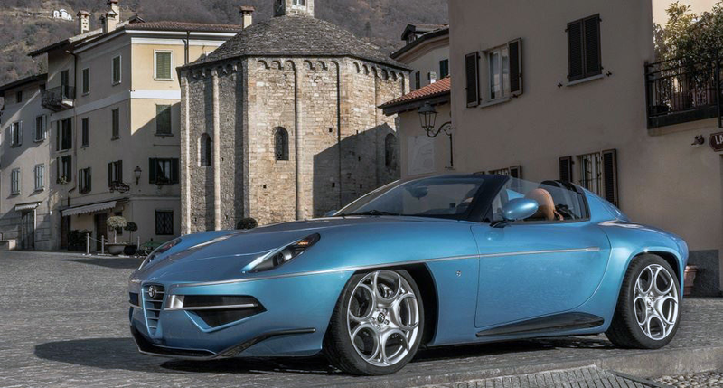 Illustration for article titled The Alfa Romeo Disco Volante Spider Is A Stunning Beauty With An 8C Underneath